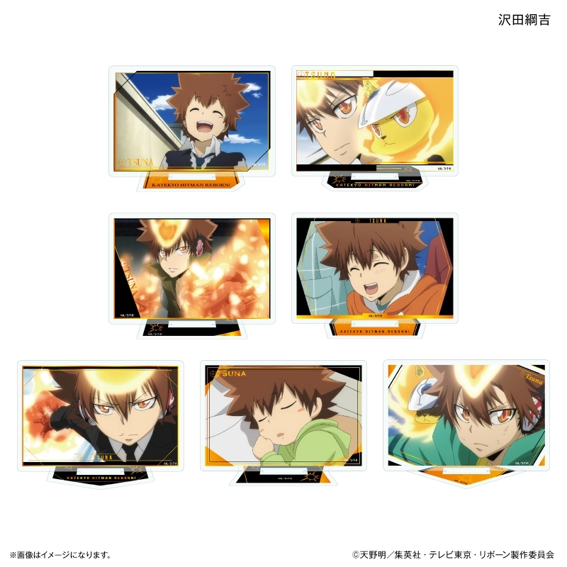 REBORN ナンジャタウン　アクリルコースター　沢田綱吉　ツナ　猫型 予約2026年09月】家庭教師ヒットマンREBORN！ だけスタ 沢田綱吉だけ