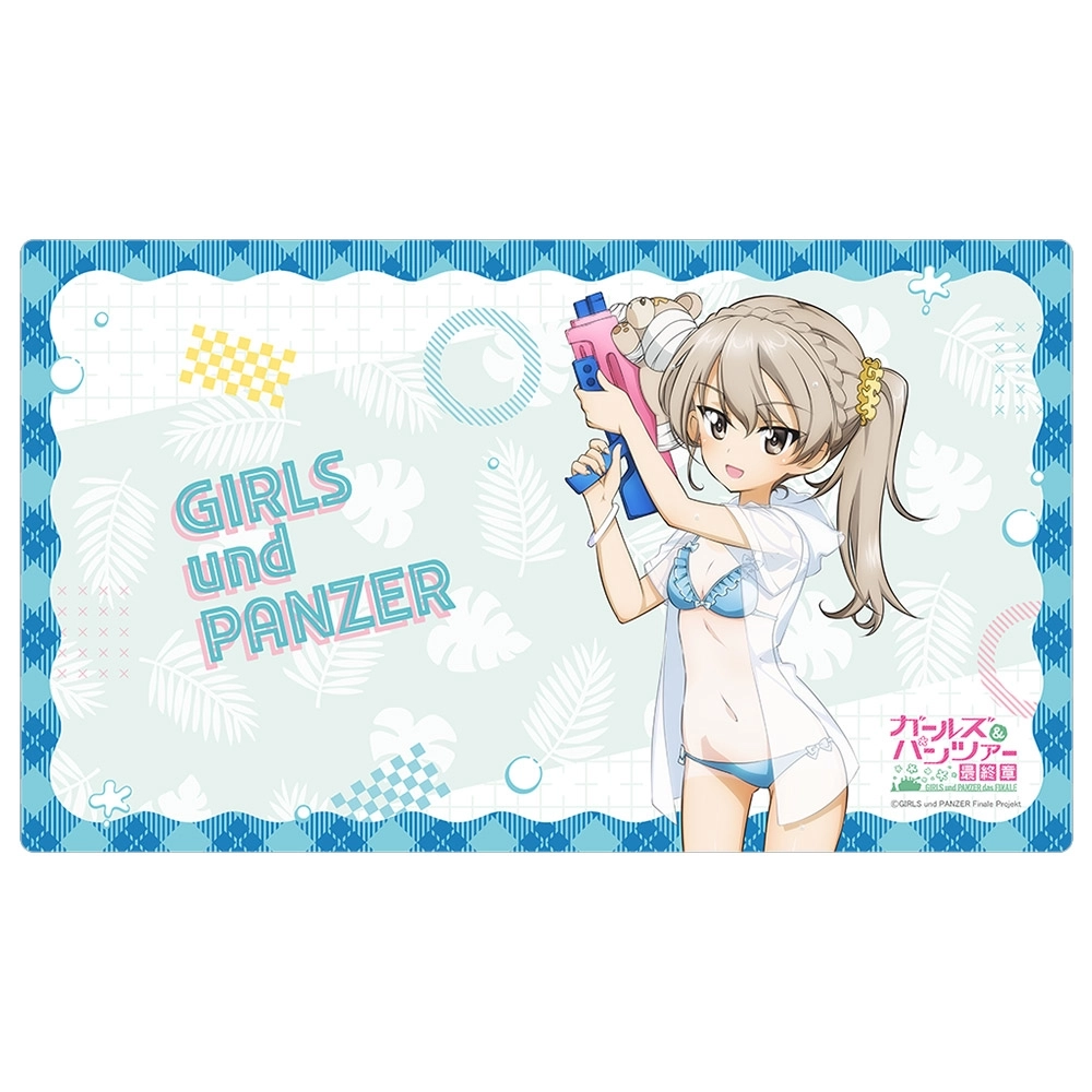 予約2027年02月】ガールズ＆パンツァー 最終章 描き下ろしラバーマット