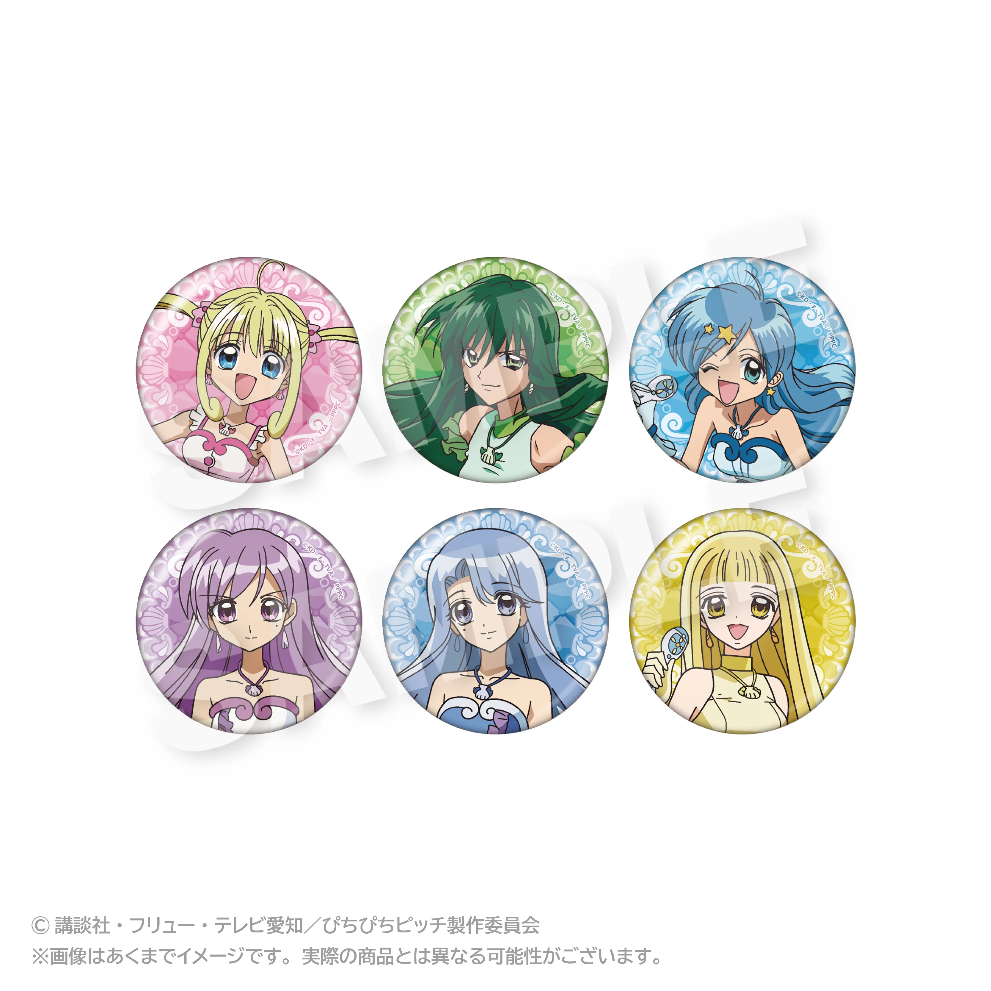 予約2026年01月】ぴちぴちピッチ トレーディング缶バッジ ファースト