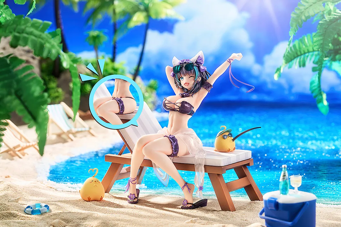 チェシャー デーティングサマー！ アズールレーン アズールレーン」のチェシャーが水着衣装「デーティングサマー