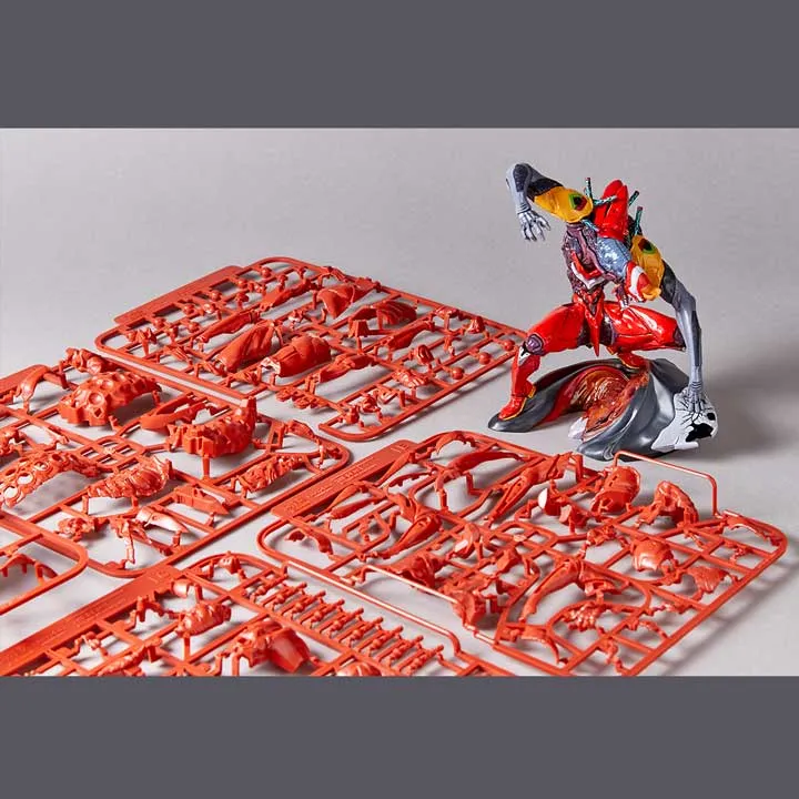 海洋堂　エヴァンゲリオン2号機獣化第２形態ザ・ビースト　ジオフロント血戦 ARTPLA SCULPTURE WORKS エヴァンゲリオン2号機獣化第2形態ザ