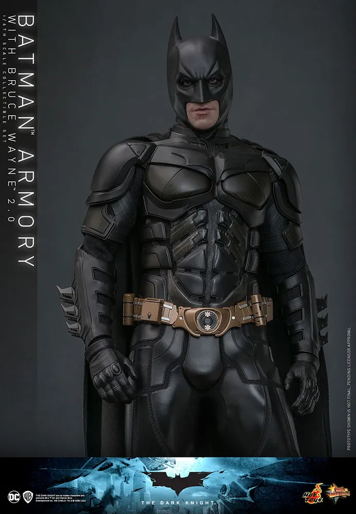 ダークナイト　ブルース to バットマン　フィギュア　新品 予約2025年06月】【ムービー・マスターピース】『ダークナイト』1/6