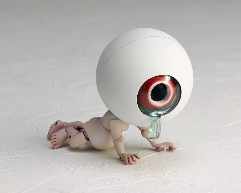 送料無料】タケヤ式自在置物 目玉おやじ KT-019 ゲゲゲの鬼太郎立体