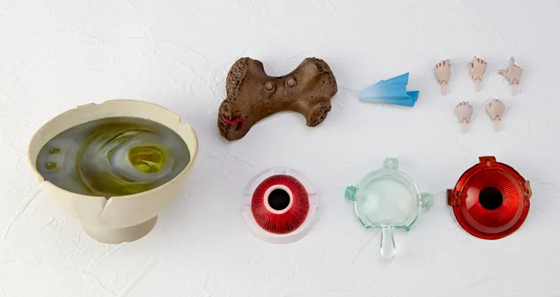 送料無料】タケヤ式自在置物 目玉おやじ KT-019 ゲゲゲの鬼太郎立体