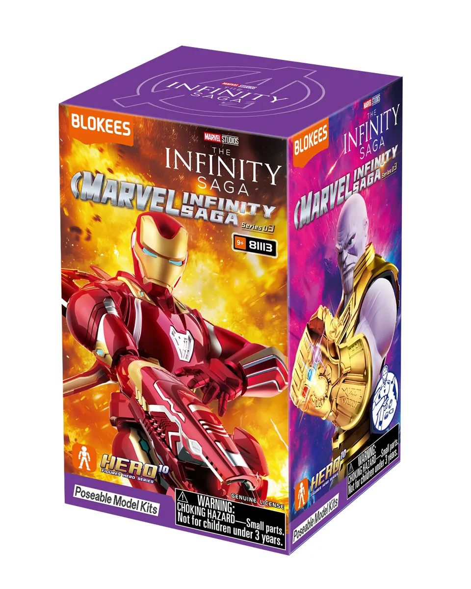 予約2025年07月】MARVEL INFINITY SAGA 第3弾 9パック入りBOX BLOKEES