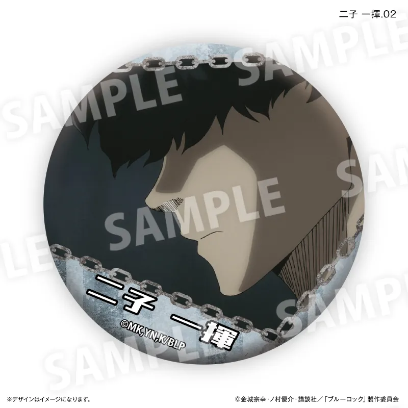ブルーロック 二子 一揮だけ缶バッジ 7パック入りBOX カルチュア