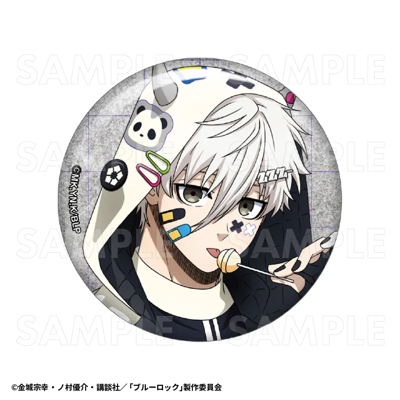 ブルーロック でびデコパーカー グリッター 缶バッジ 御影 玲王 セット ② ブルーロック でびデコパーカー グリッター 缶バッジ 御影 玲王 セット