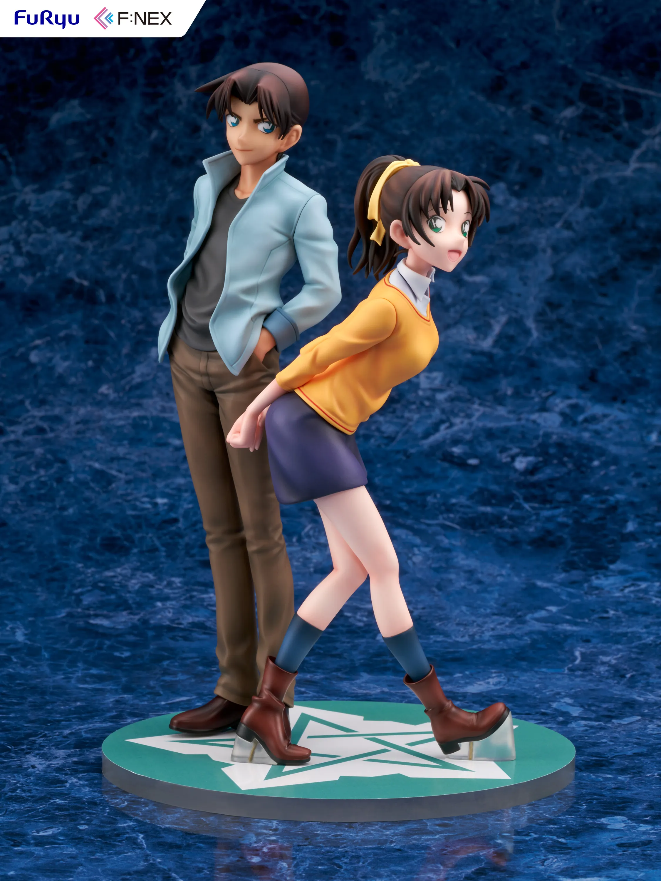 【名探偵コナン】服部平次＆遠山和葉　フィギュア　フリュー Amazon.co.jp: フリュー 名探偵コナン 服部平次 & 遠山和葉 1/7