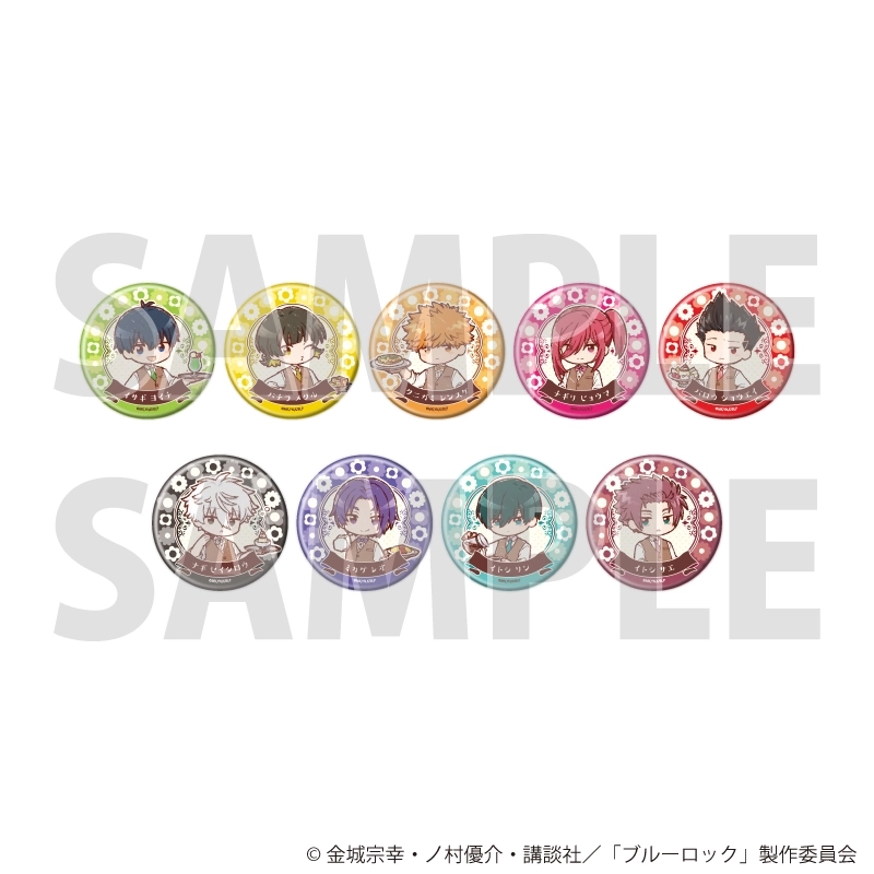 予約2026年08月】缶バッジ「TVアニメ『ブルーロック』」10/レトロ