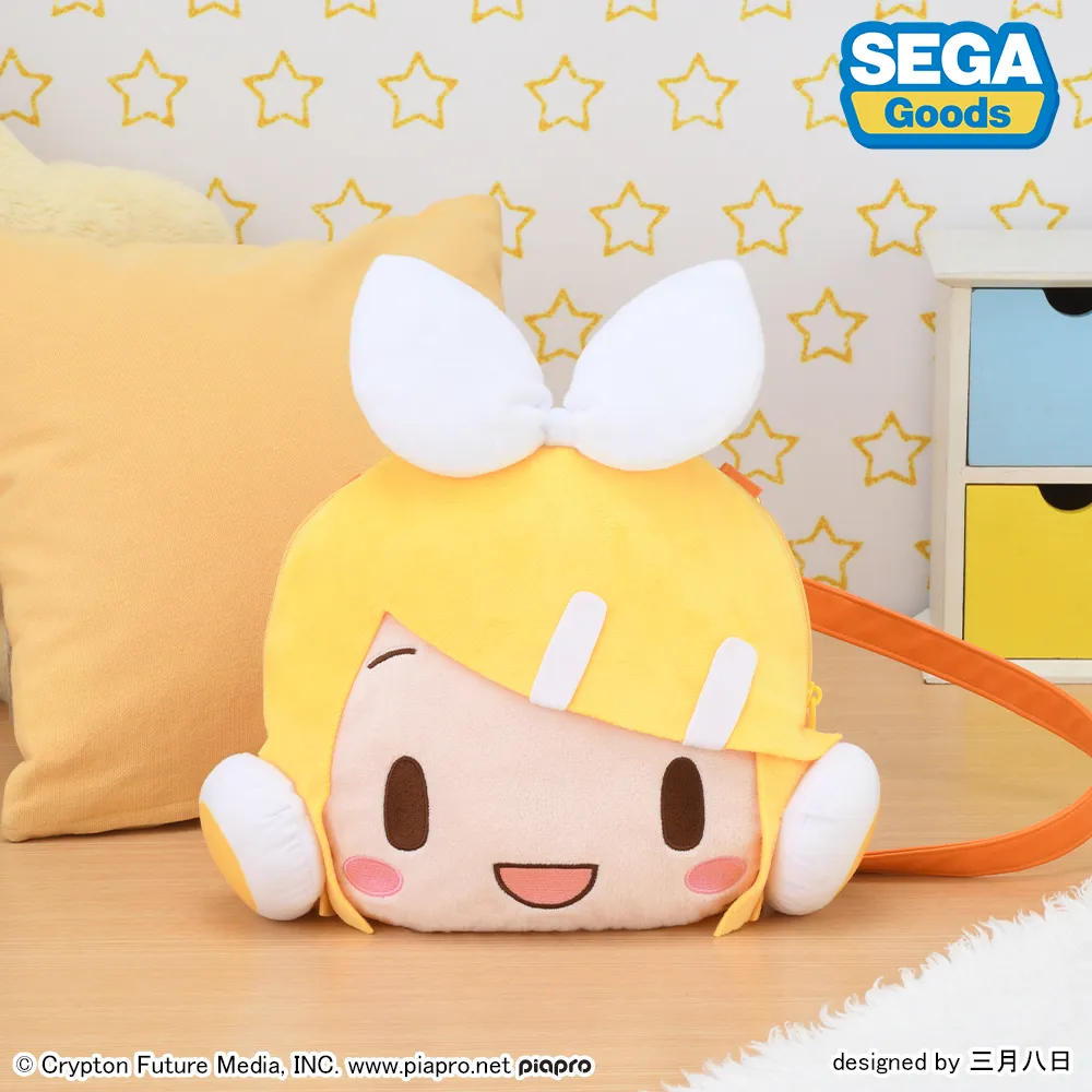 予約2025年11月】鏡音リン ふわぷち フェイスショルダーバッグ
