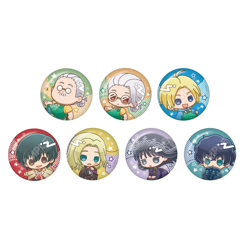 予約2025年08月】SAKAMOTO DAYS クレヨンタッチ 浮遊 缶バッジ 7パック