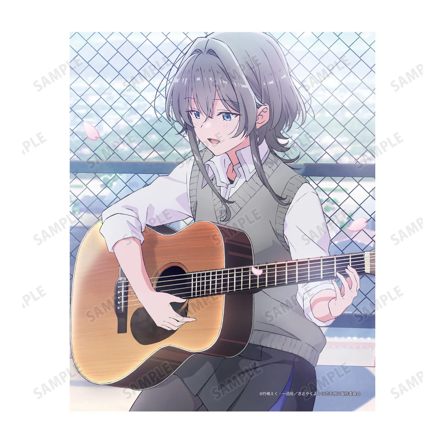 【最終値下げ】　ささやくように恋を唄う　キャンバスボード　依　ひまり　ささ恋 ささやくように恋を唄う Luminasta “朝凪依”-Sunny Spot-｜プライズ