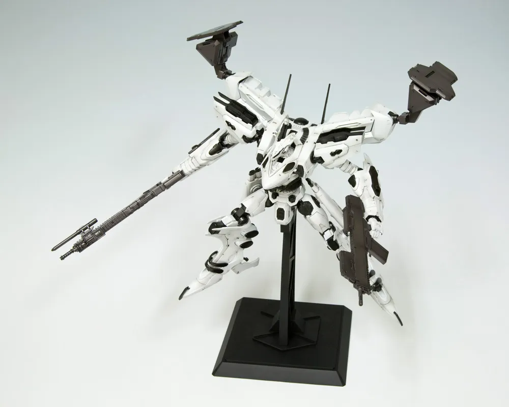 コトブキヤ アーマードコア ラインアーク ホワイトグリント ガンメタリックver ラインアーク WHITE-GLINT（ホワイト・グリント）｜ARMORED CORE
