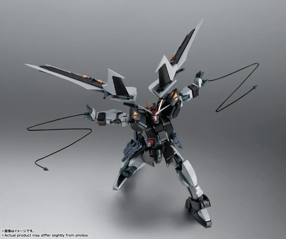 ▼▼BANDAI バンダイ 魂ウェブ商店 ROBOT魂 GAT-X105E+AQM/E-X09S ストライクノワールガンダム ver. 予約2024年11月発売】ROBOT魂 ＜SIDE MS＞ GAT-X105E＋AQM/E