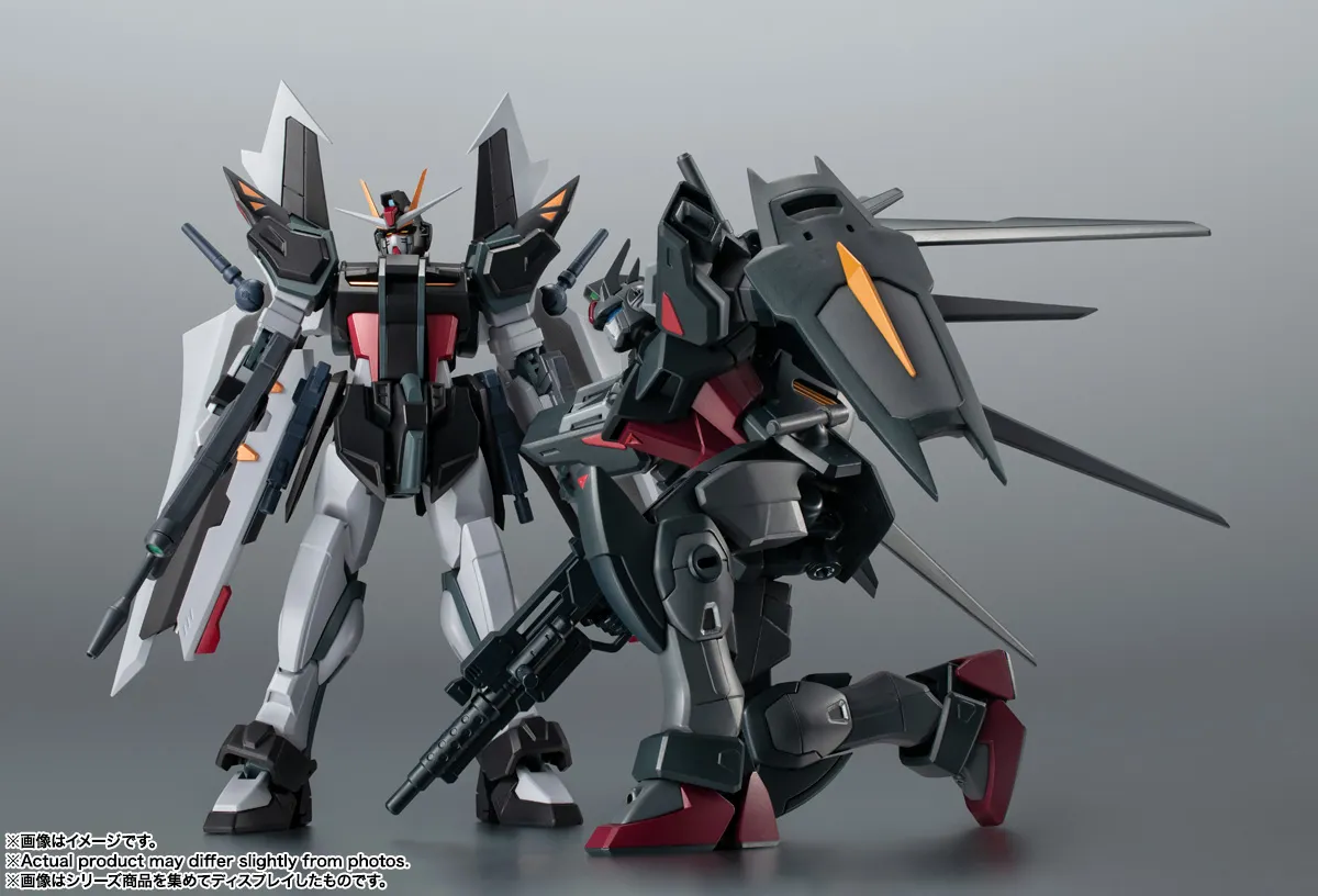 ▼▼BANDAI バンダイ 魂ウェブ商店 ROBOT魂 GAT-X105E+AQM/E-X09S ストライクノワールガンダム ver. 予約2024年11月発売】ROBOT魂 ＜SIDE MS＞ GAT-X105E＋AQM/E