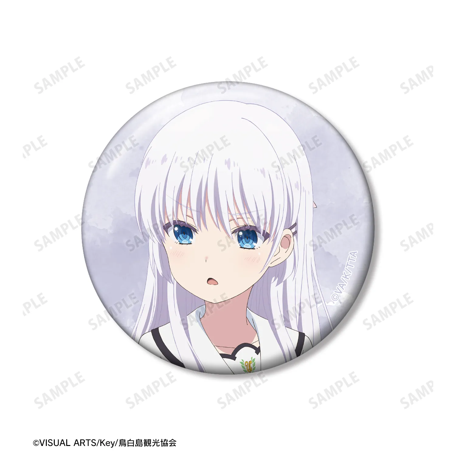 予約2026年03月】TVアニメ『Summer Pockets』 鳴瀬しろは 缶バッジ3個