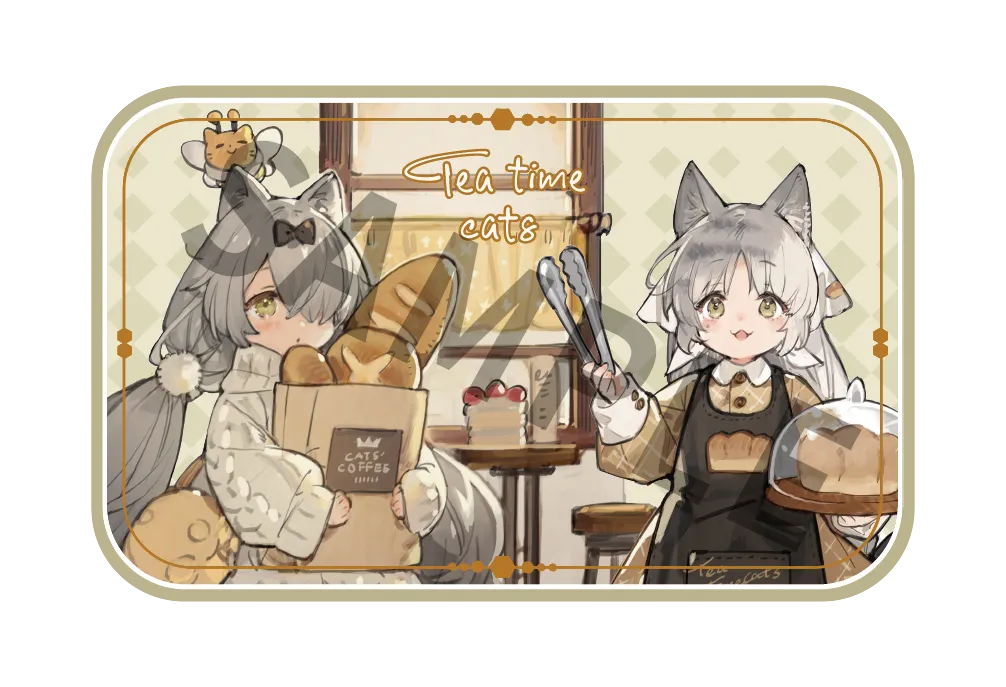 予約2025年04月】『ティータイム キャッツ シーン』にゃん町“パン屋