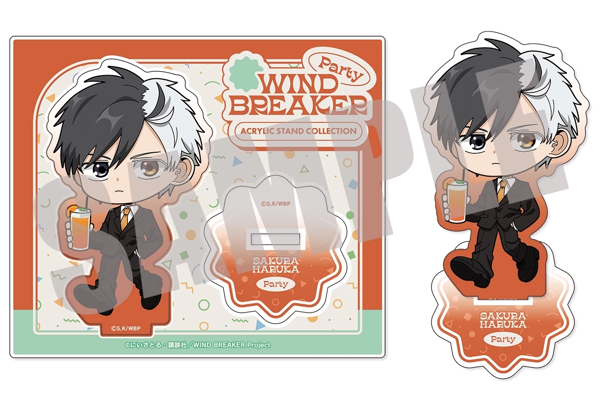桜遥 アクリルスタンド 6点セット 予約2025年10月】WIND BREAKER アクリルスタンド 桜 遥 PARTY