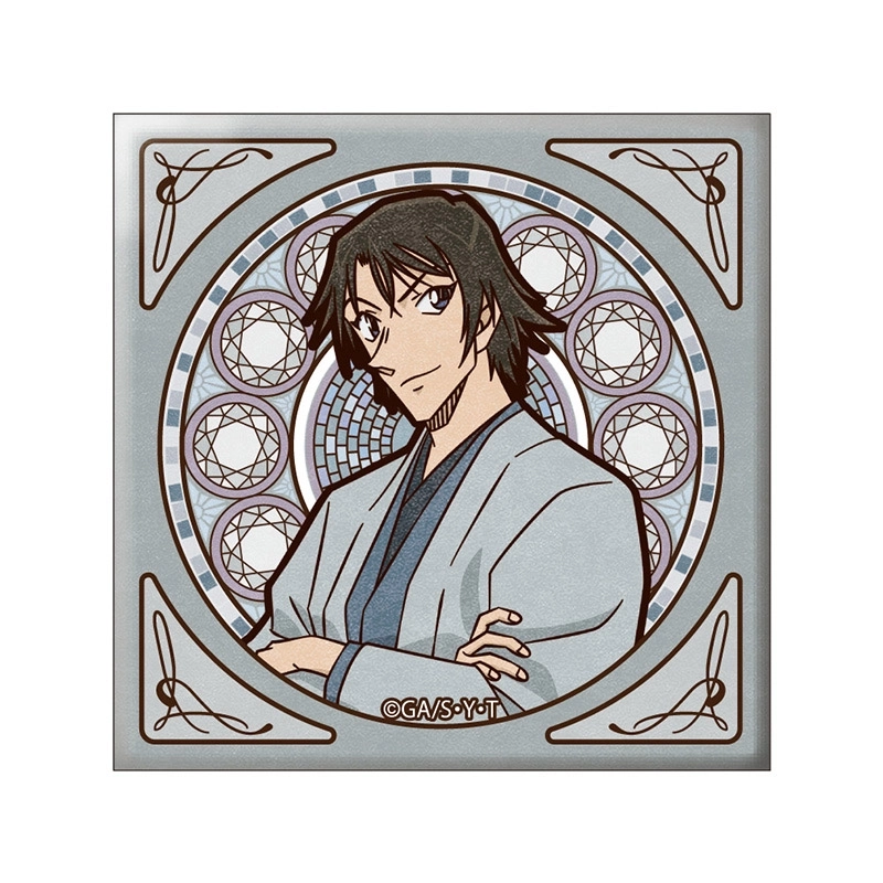 予約2026年01月】名探偵コナン（アールヌーボー）スクエア缶バッジ羽田