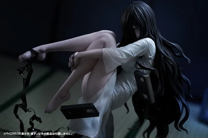 コトブキヤ HORROR美少女 貞子 フィギュア 恐怖顔パーツ付属　新品未開封 予約2025年03月】HORROR美少女 貞子 コトブキヤ | フィギュア