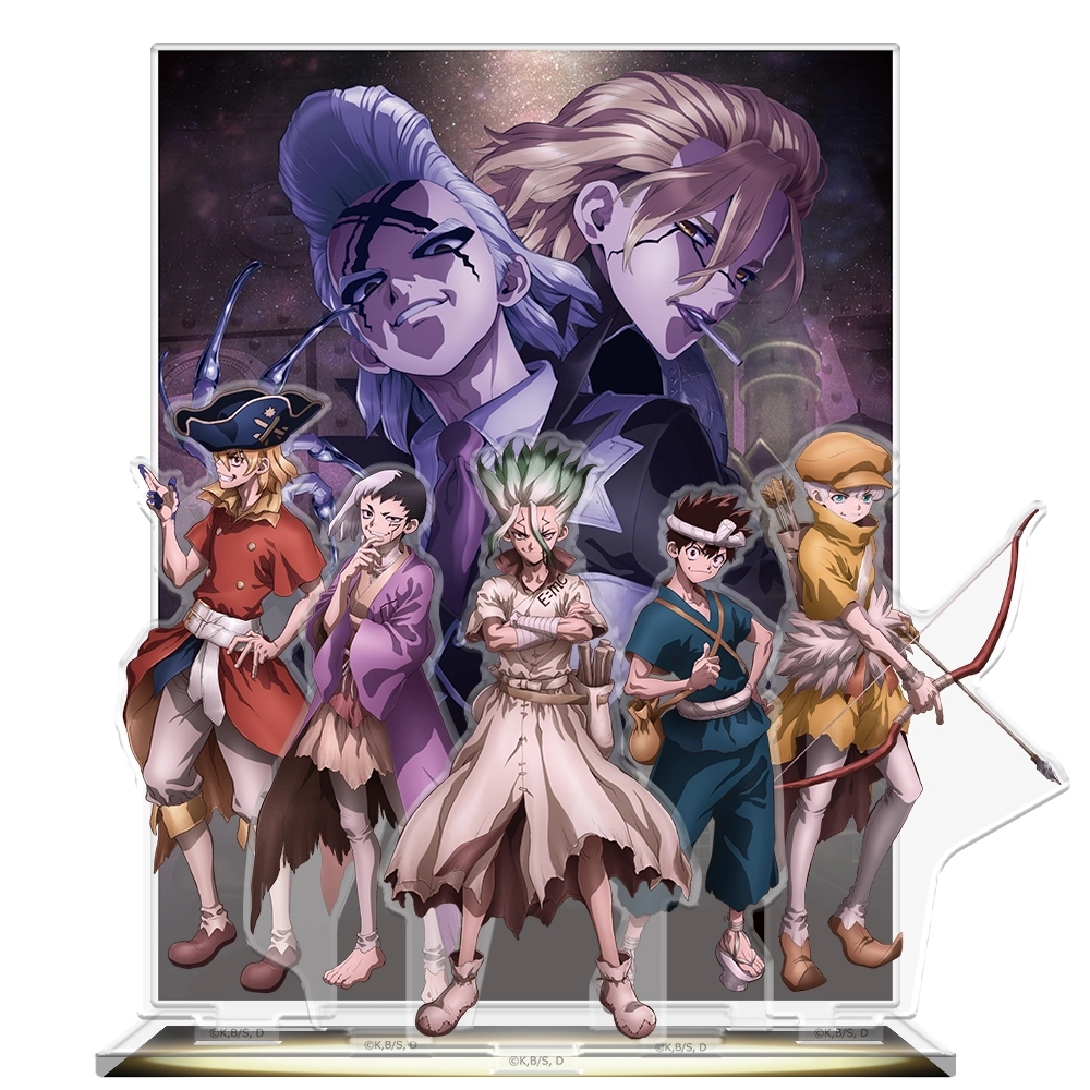 予約2025年09月】Dr.STONE アクリルジオラマ 千空&ゲン&龍水