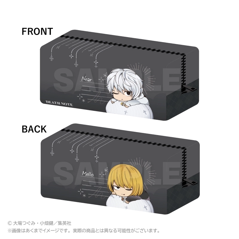 予約2025年10月】DEATH NOTE ふわみんペンケース ニア・メロ