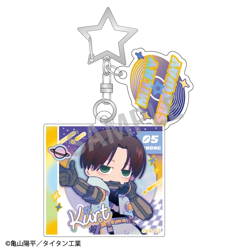 予約2026年09月】銀河特急 ミルキー☆サブウェイ ダブルパーツアクリル