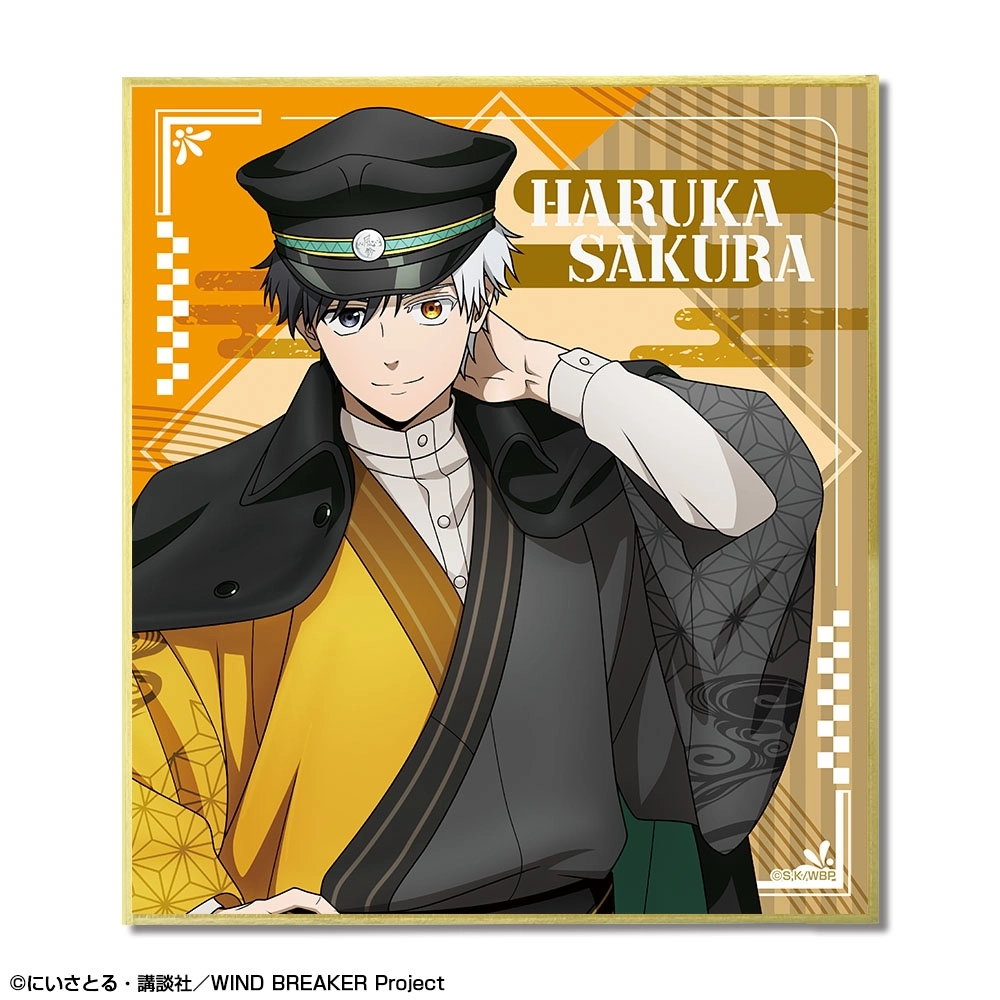 予約2025年09月】「WIND BREAKER」 トレーディングミニ色紙 (レトロ