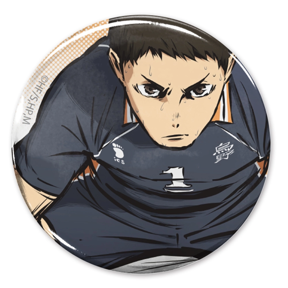 ハイキュー 主将 缶バッジ 澤村大地 予約2025年10月】ハイキュー！！ 澤村大地 65mm缶バッジ 勝利へ