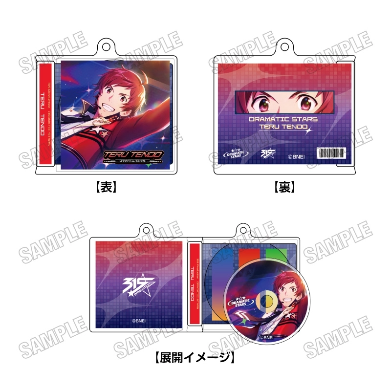 予約2026年10月】『アイドルマスター SideM』 CD風キーホルダー[1]天道