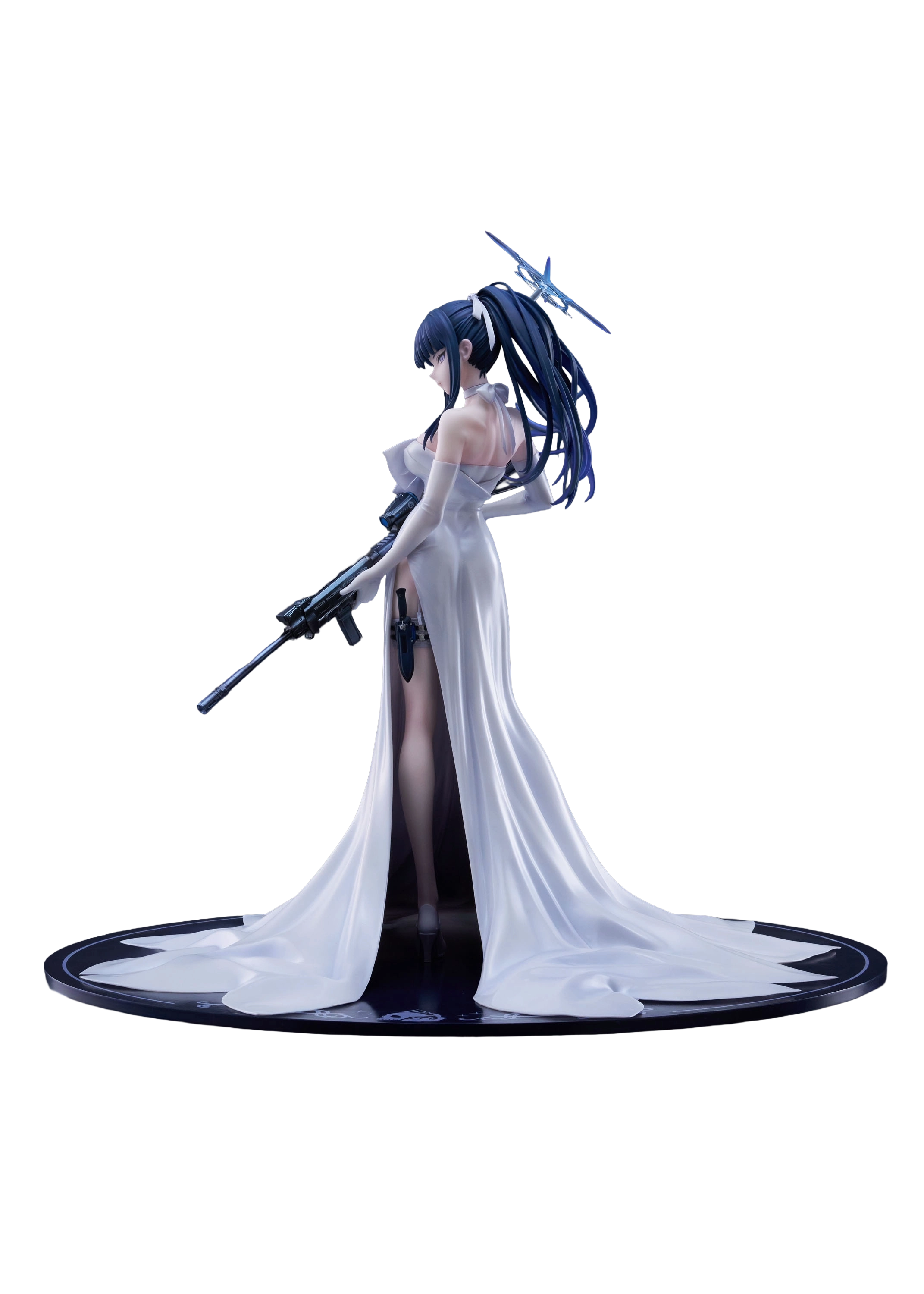 α2 ブルーアーカイブ 割れ鏡&白ドレス 錠前サオリ スリーブ&プレイマット 予約2027年03月】ブルーアーカイブ -Blue Archive- サオリ(ドレス) 1/7