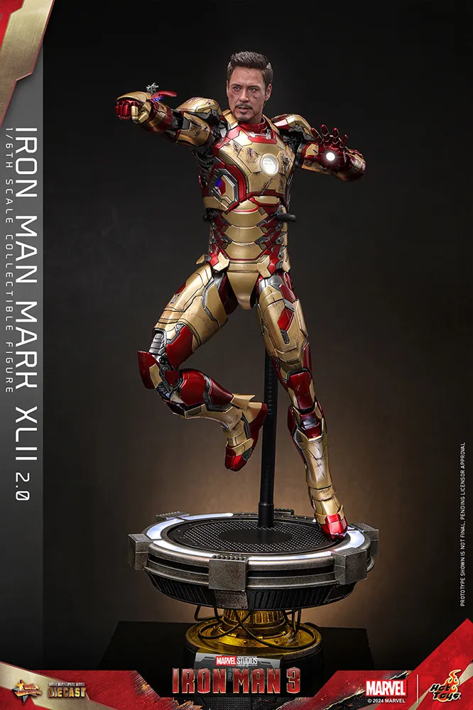 ホットトイズ 『アイアンマン3』 1/6スケールフィギュア Amazon.co.jp: ムービー・マスターピース アイアンマン 1/6