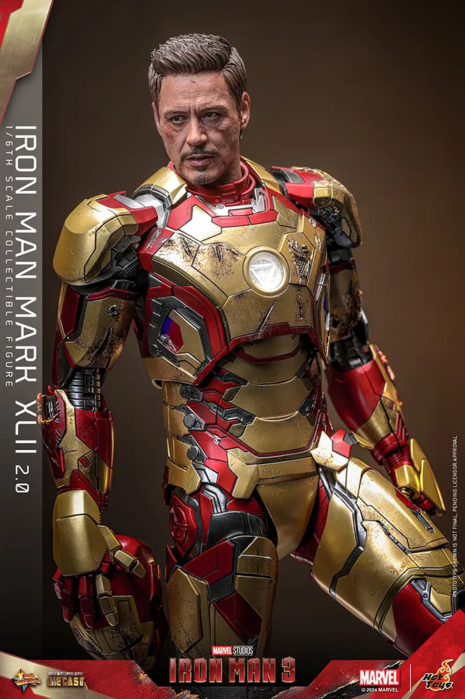 ホットトイズ DIECAST アイアンマン・マーク3 ボーナスアクセサリー付き ムービー・マスターピース DIECAST】『アイアンマン』1