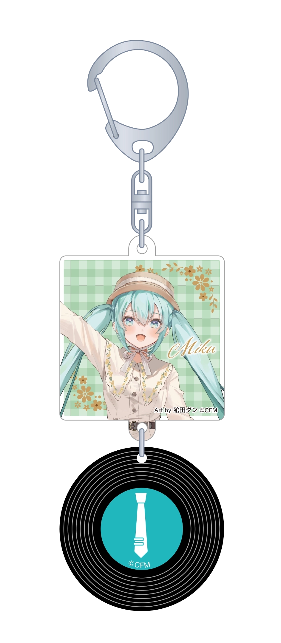 初音ミク フィギュアキーホルダー 初音ミクスイング02 初音ミクwith音符 でふぉめmini エネ - メルカリ