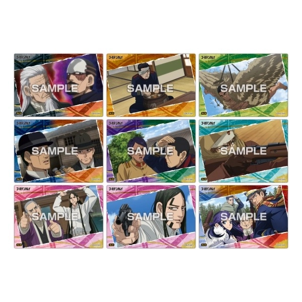 予約2025年11月】TVアニメ「ゴールデンカムイ」 クリアカード
