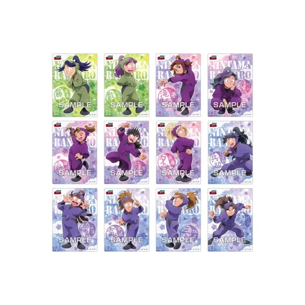 忍たま乱太郎 クリアカードコレクションガム[初回限定版] 16パック入り