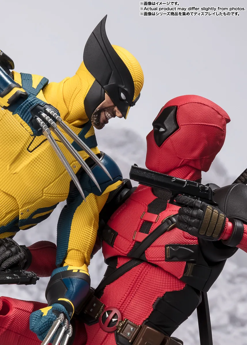 SH Figuarts デッドプール & ウルヴァリン フィギュアセット Amazon.com: TAMASHII NATIONS Deadpool & Wolverine 6 Inch