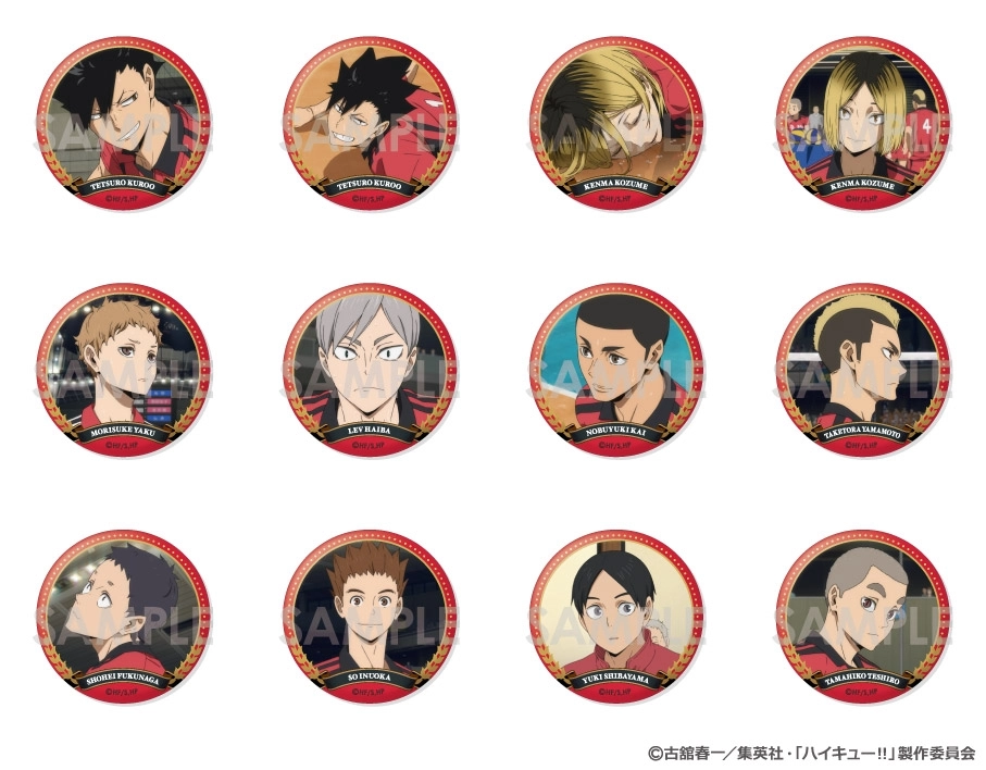 未開封 ハイキュー 合同練習会 名場面缶バッジ 音駒 10個 商品紹介 | 株式会社ソル・インターナショナル