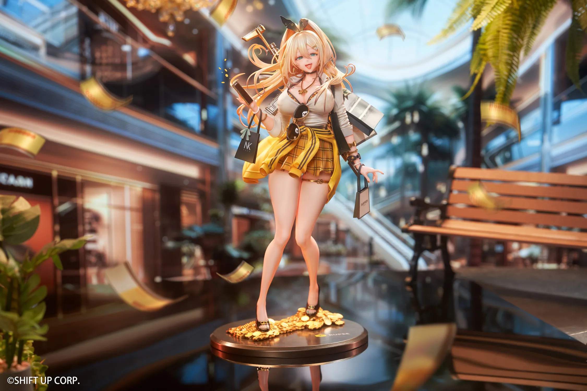勝利の女神：NIKKE ルピー 1/7 完成品フィギュア Amazon.co.jp: 『勝利の女神：NIKKE ルピー』豪華版 1/7スケール