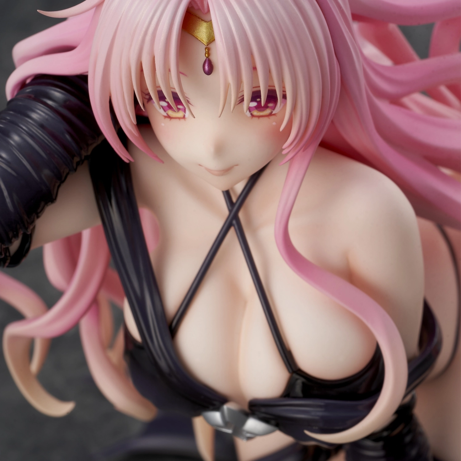 開封済み!!セフィダークネスver. 1/6 フィギュア ToLOVEる】ユニクリ「金色の闇 ブラックトランスver.」「セフィ