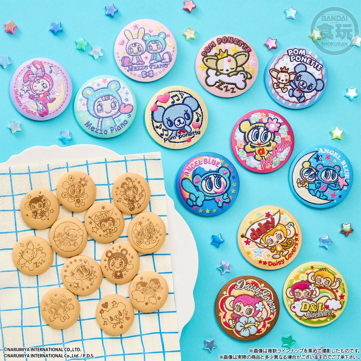 予約2026年02月】ナルミヤキャラクターズ 刺繍缶バッジ