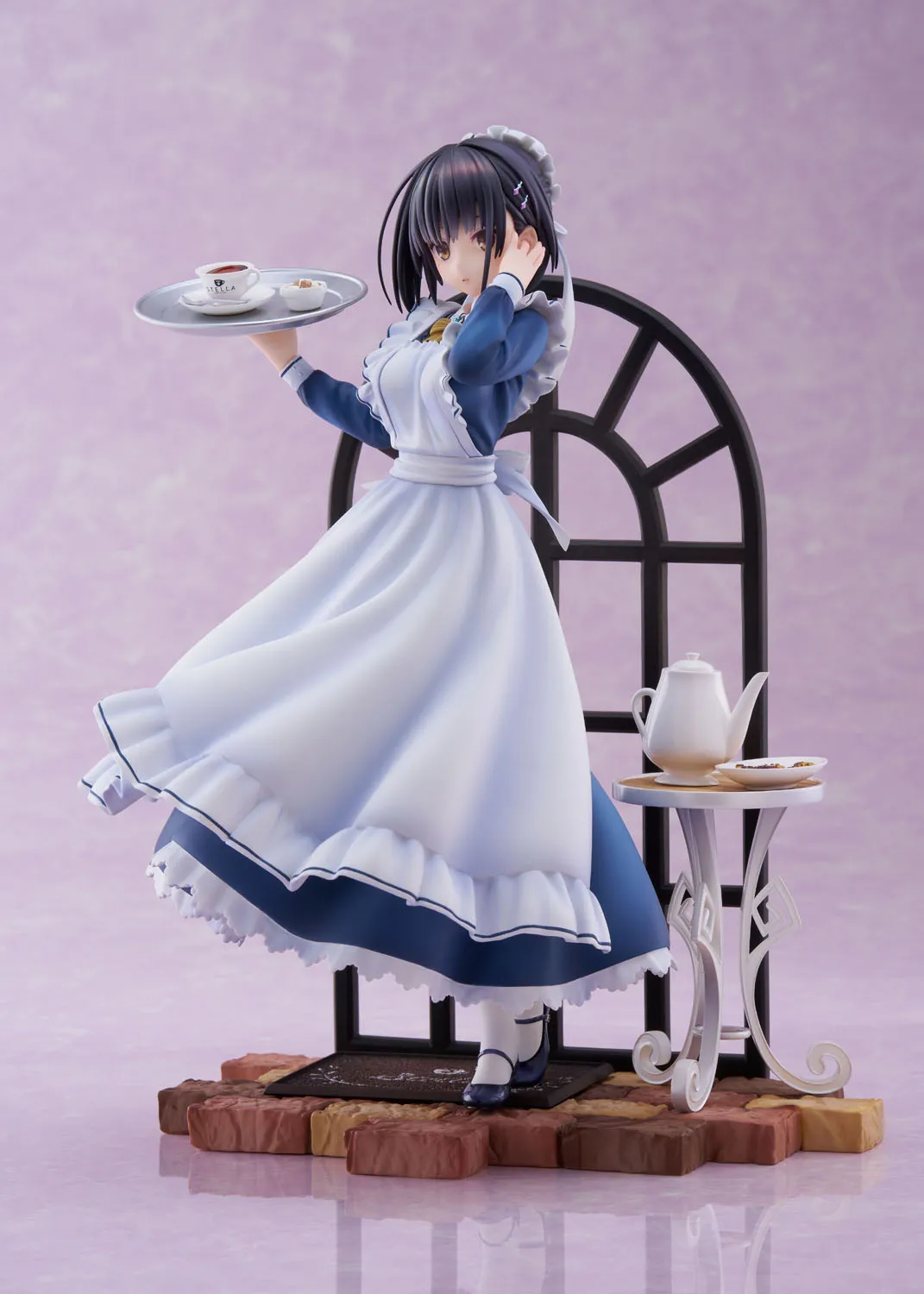 四季ナツメ　サプライセット あみあみ限定版】喫茶ステラと死神の蝶「四季ナツメ」 1/7 完成