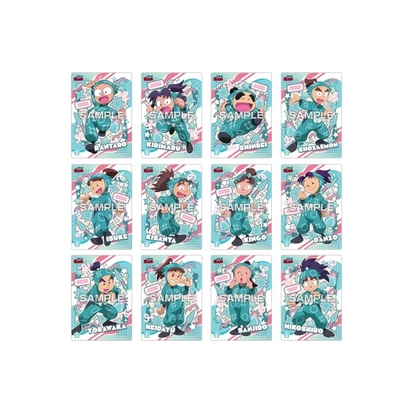 予約2025年11月】忍たま乱太郎 クリアカードコレクションガム2【初回