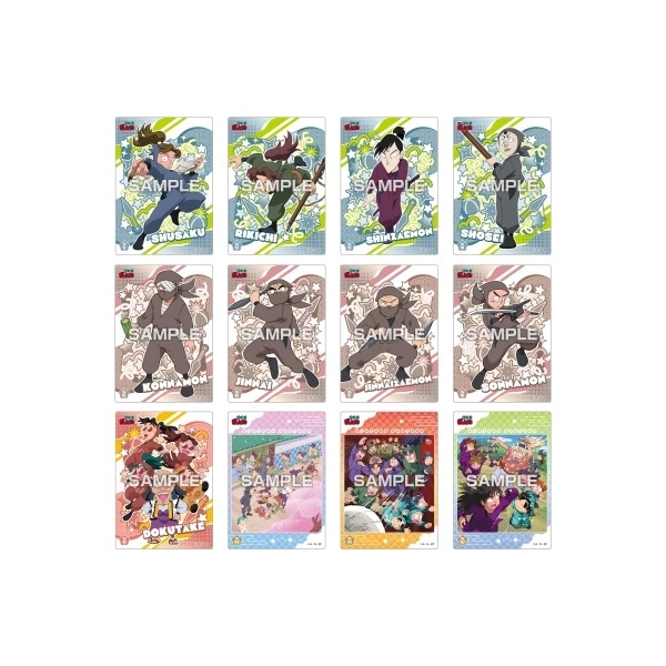 忍たま乱太郎 クリアカードコレクションガム2【初回限定版】 16パック