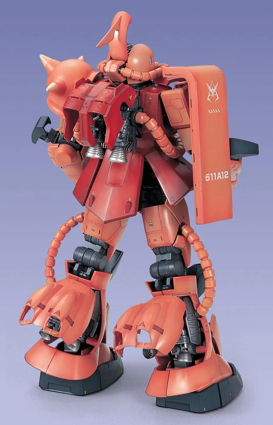 PG 機動戦士ガンダム MS-06S シャア専用ザク2 1/60スケール 色分け済み