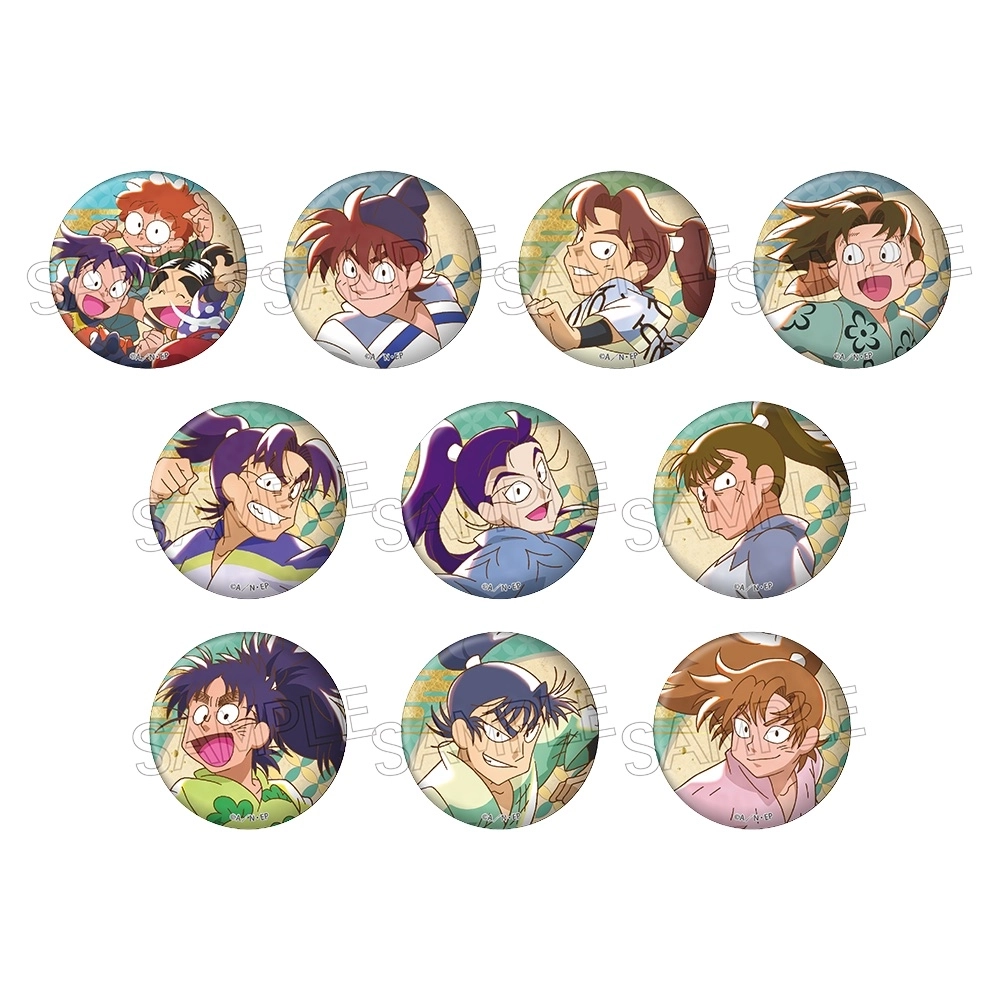 予約2025年11月】忍たま乱太郎 ヴィンテージシリーズ 缶バッジ Vol.3 A