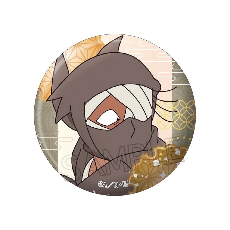 忍たま乱太郎 百面相 缶バッジ -隠密活動中の段- 9パック入りBOX