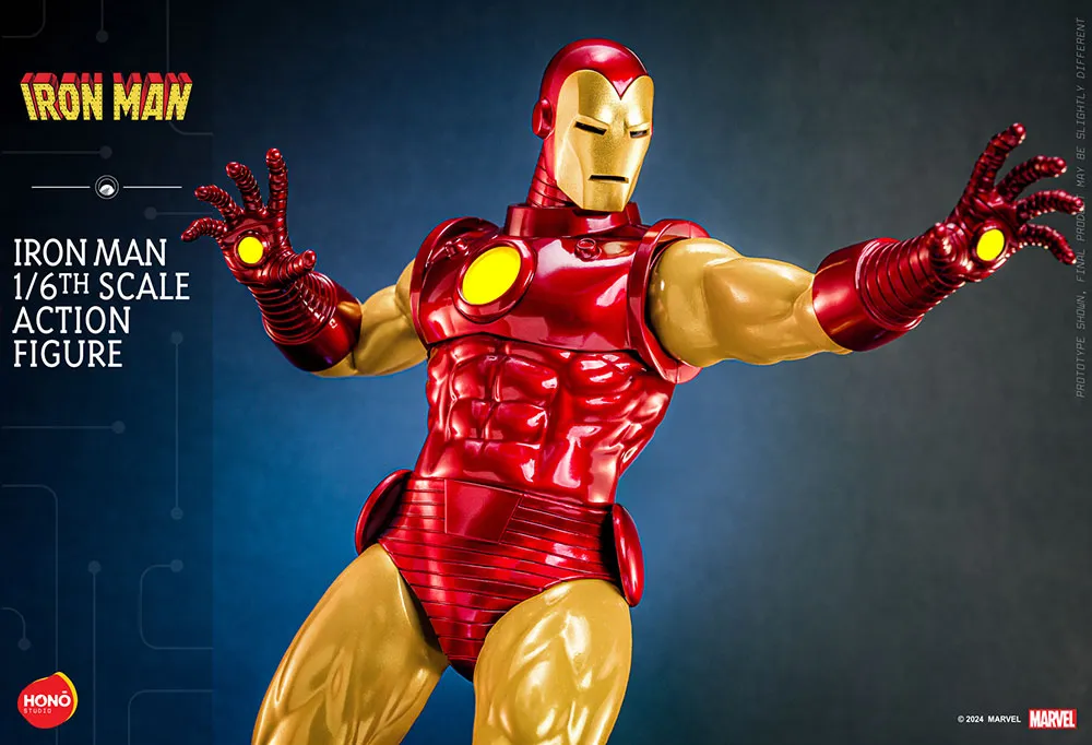 ホットトイズ　炎スタジオ　アイアンマン 炎スタジオ】『マーベル・コミック』1/6スケールフィギュア アイアン