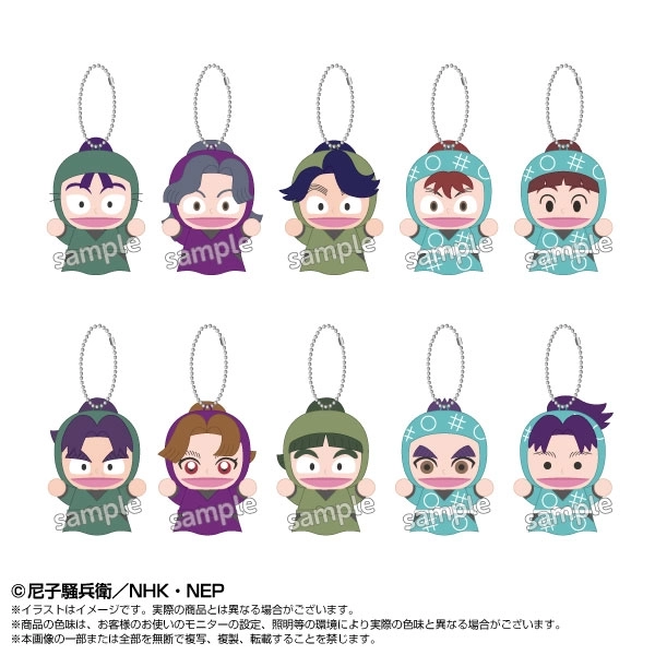 忍たま乱太郎 指人形 パペット マスコット 予約2025年12月】忍たま乱太郎 指人形マスコット Vol.2 10パック入り