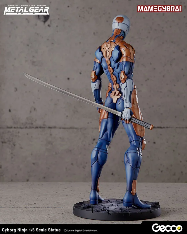 メタルギア ソリッド/ サイボーグ忍者 1/6 スタチュー  gecco 豆魚雷 メタルギア ソリッド/ サイボーグ忍者 1/6 スタチュー The Final